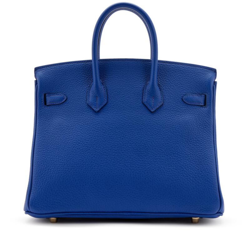 HERMÈS BIRKIN 25 TOGO LEATHER GOLD HARDWARE HANDBAG