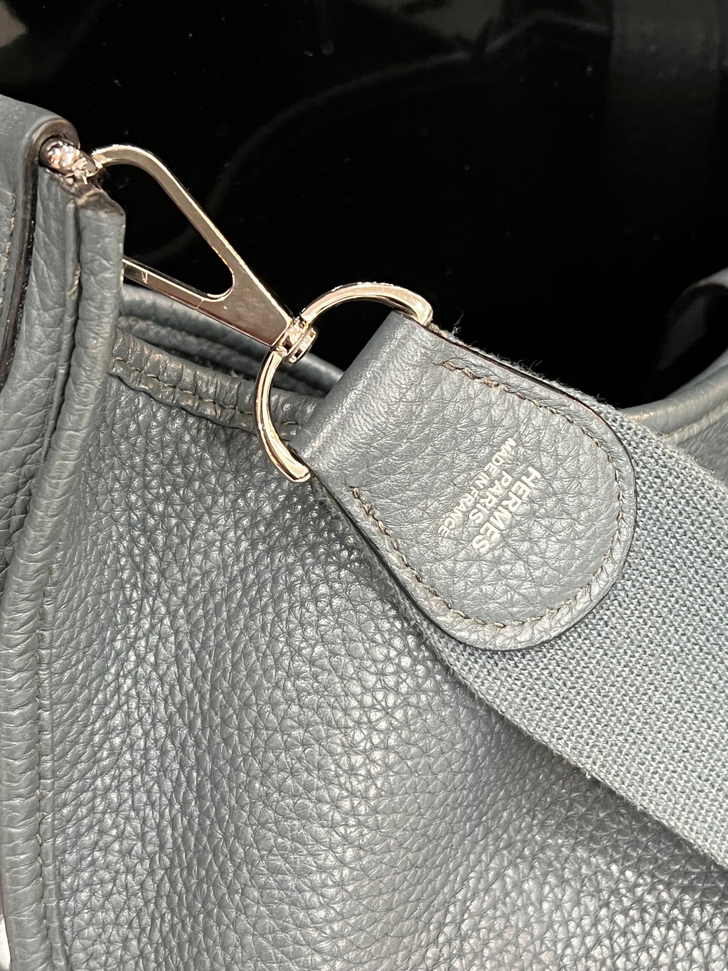 HERMÈS CLEMENCE EVELYNE III TGM SHOULDER BAG
