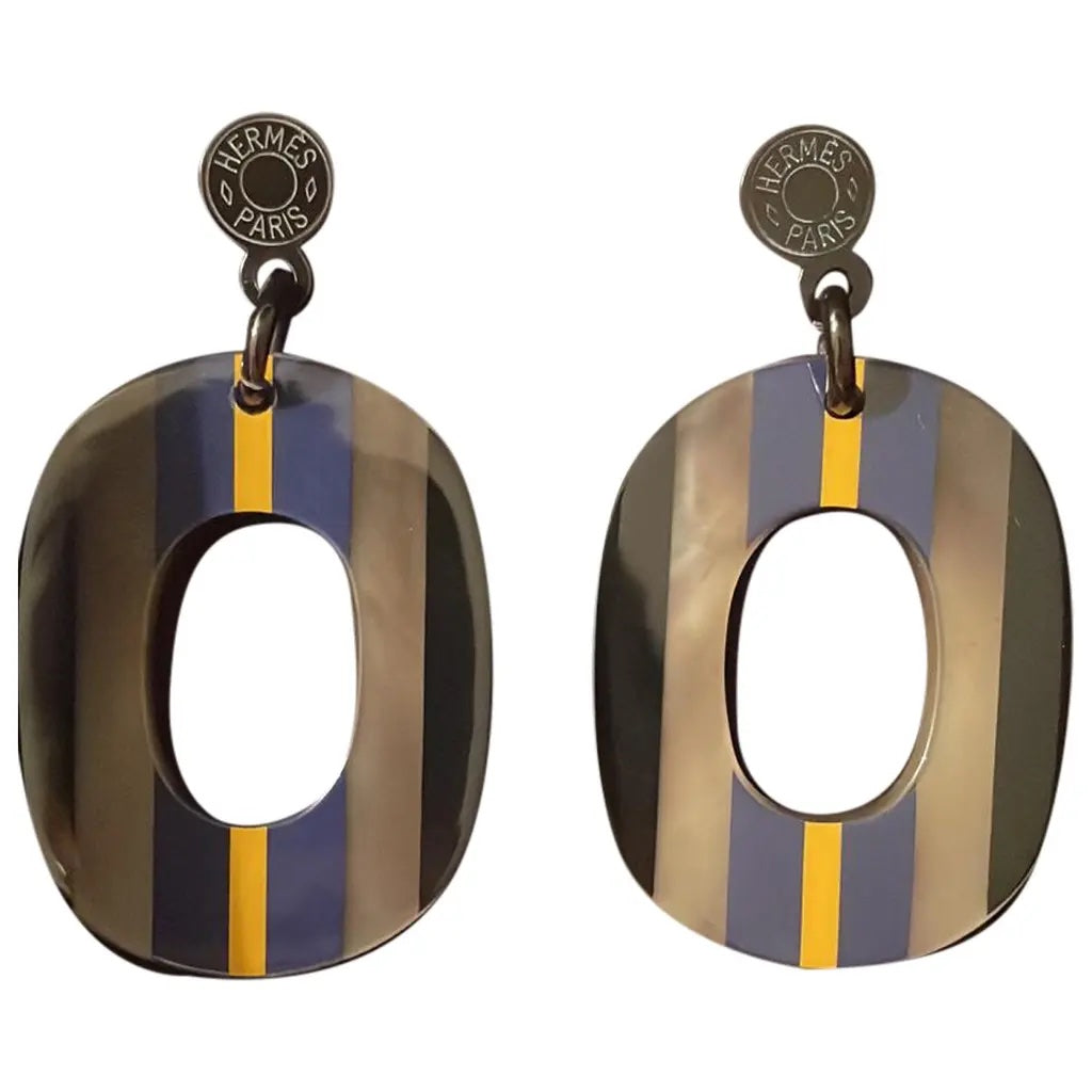 HERMÈS ROCKABAR HORN EARRINGS
