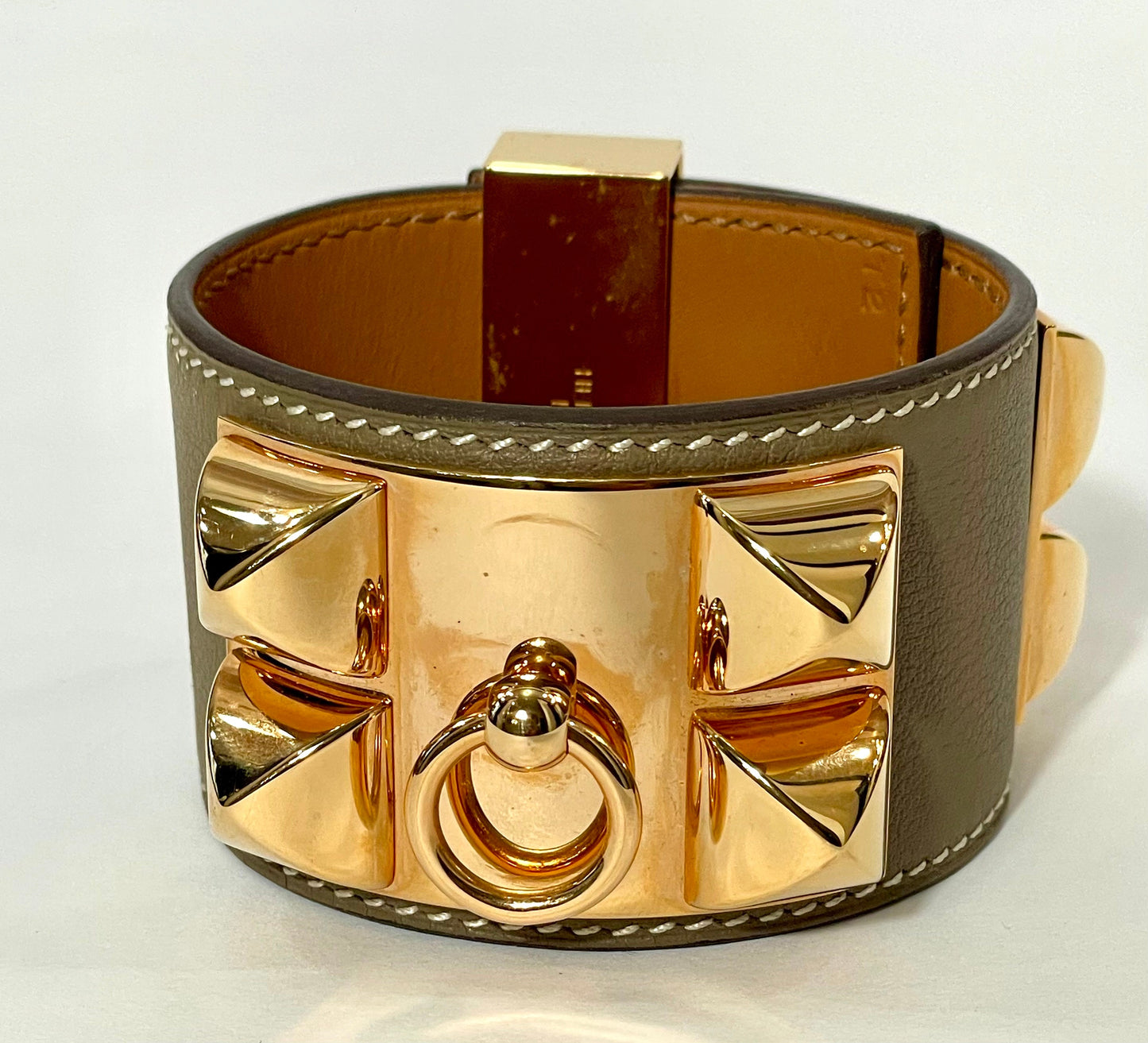 HERMÈS COLLIER DE CHIEN SWIFT T2 BRACELET