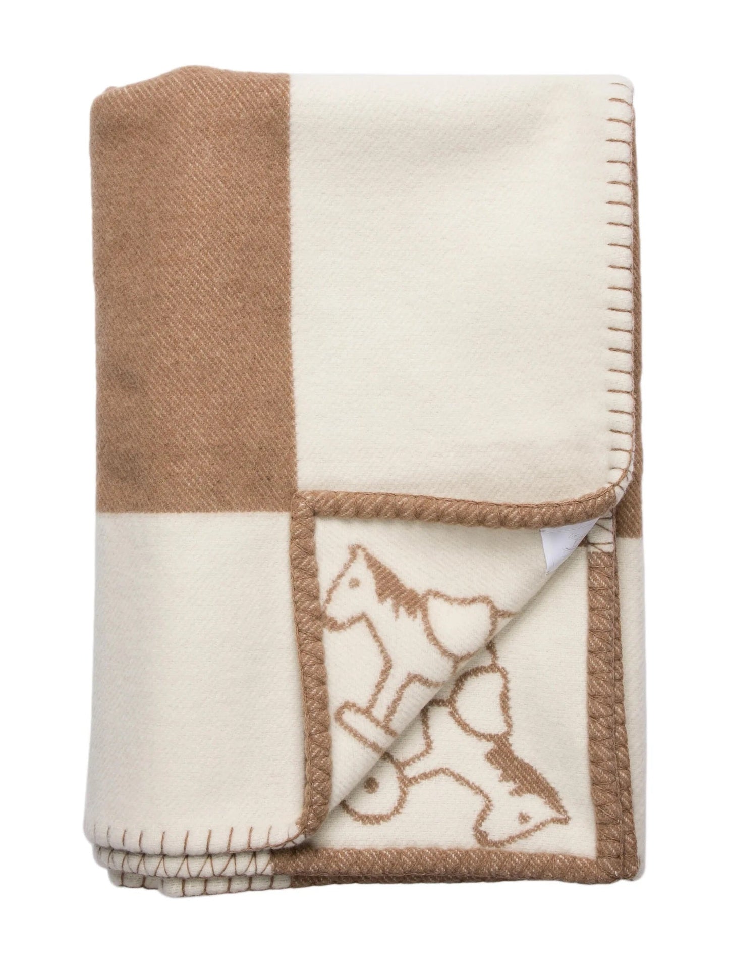 HERMÈS WOOL CASHMERE ADADA AVALON BABY BLANKET
