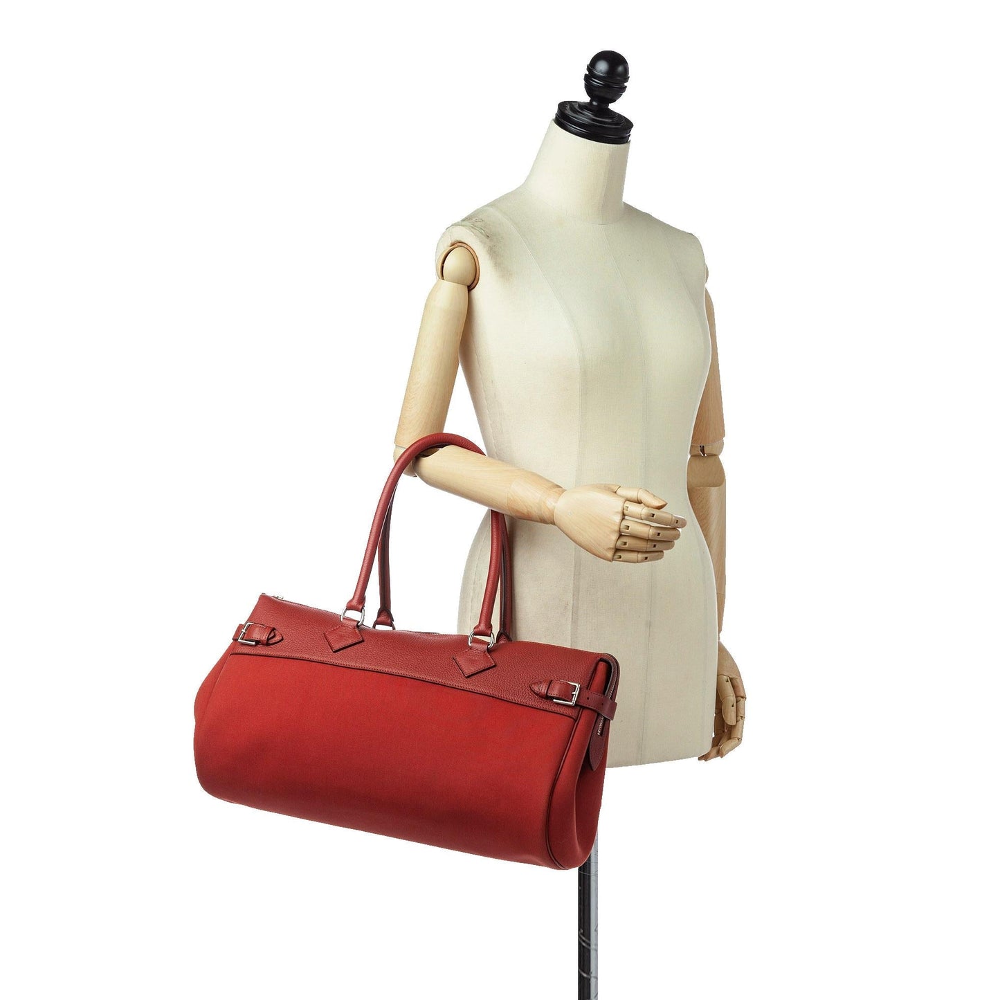 Luxury Hermes Atlas Canvas Shoulder Bag (SHG-24051)