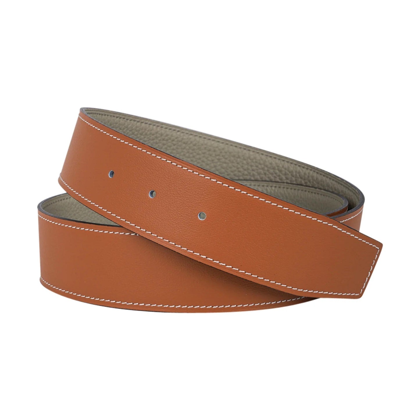 HERMÈS H CONSTANCE REVERSIBLE LEATHER BELT