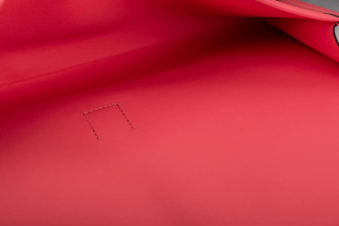 HERMÈS ROSE AZALEE JIGE ELAN CLUTCH BAG