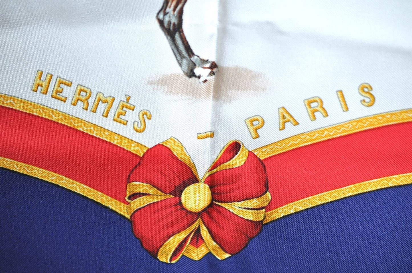 HERMÈS ECOLE FRANCAISE D'EQUITATION SILK SCARF