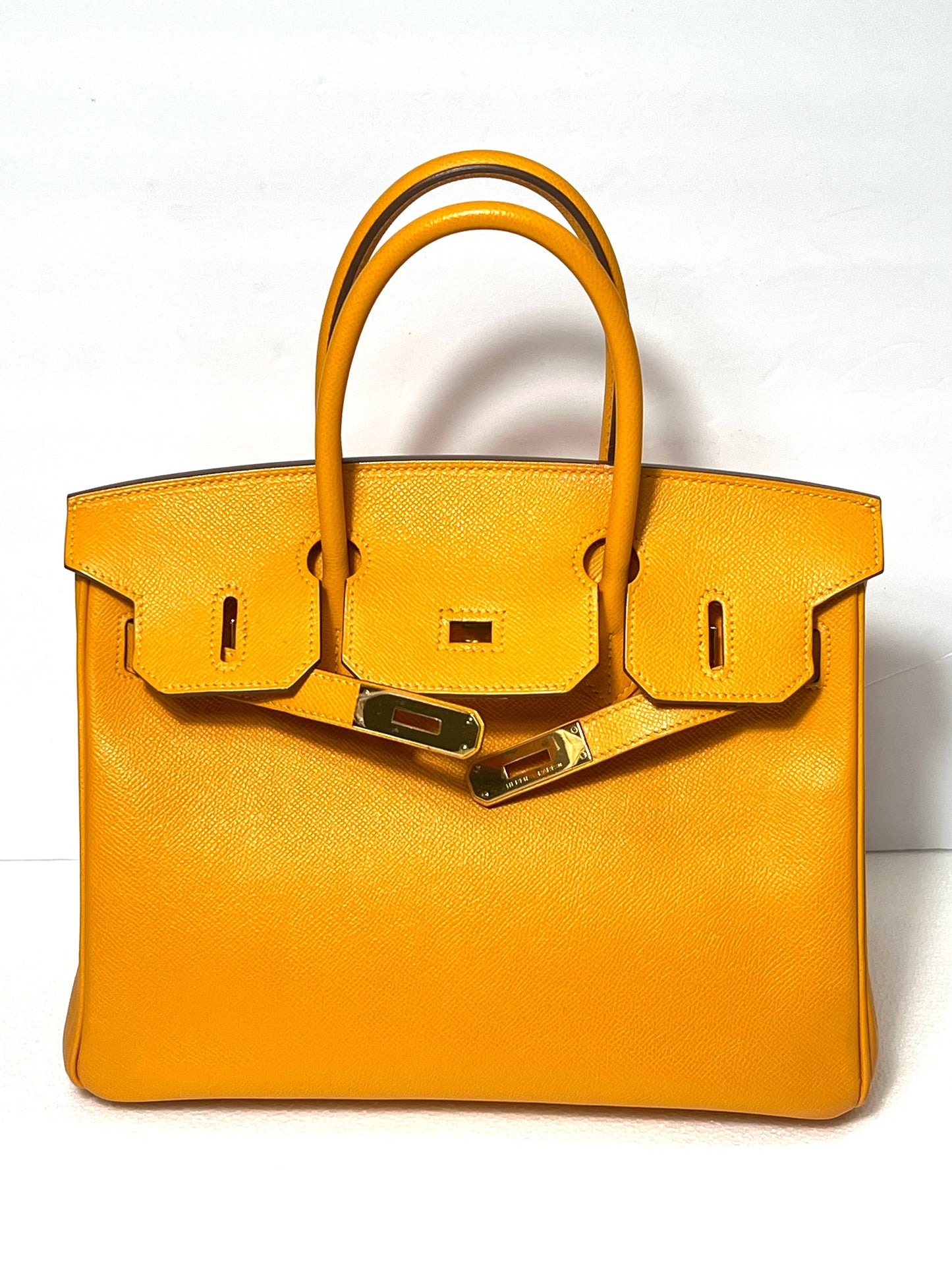 HERMÈS BIRKIN 30 EPSOM LEATHER MARIGOLD