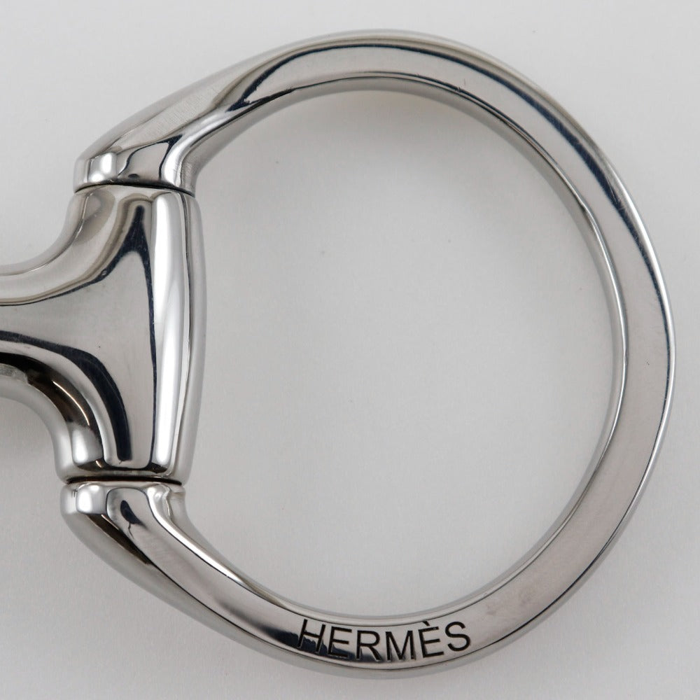 HERMES Other miscellaneous goods metallic Silver Horse Tack Muzzle Eggbat Women