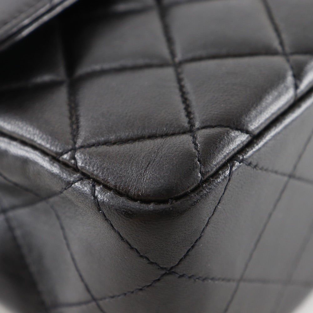 CHANEL Handbag lambskin black One handle Matrasse Parent-child bag Parents only Women