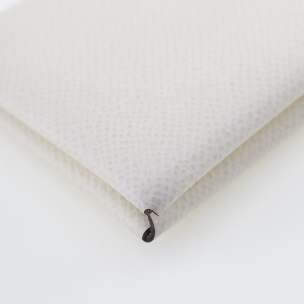 HERMES Card Case Epsom White Calvi unisex(Unisex)