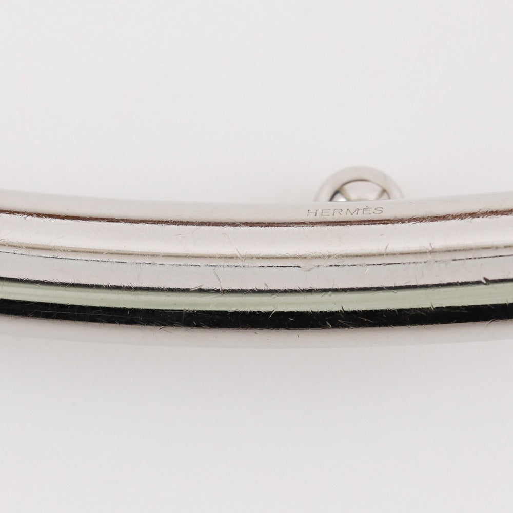 HERMES belt Leather, Metal Brown Double winding