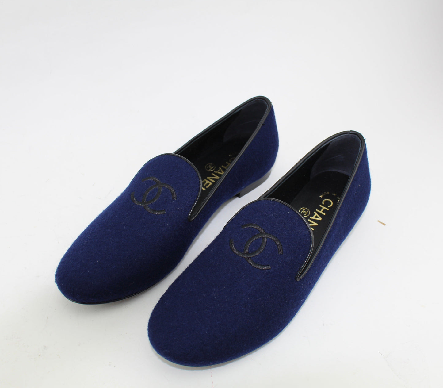 CHANEL MOCASSIN LOAFERS SIZE 37