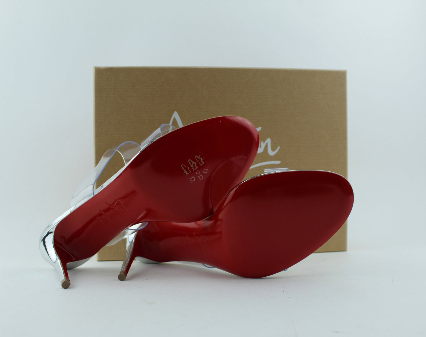 CHRISTIAN LOUBOUTIN JUST NOTHING 85 MM