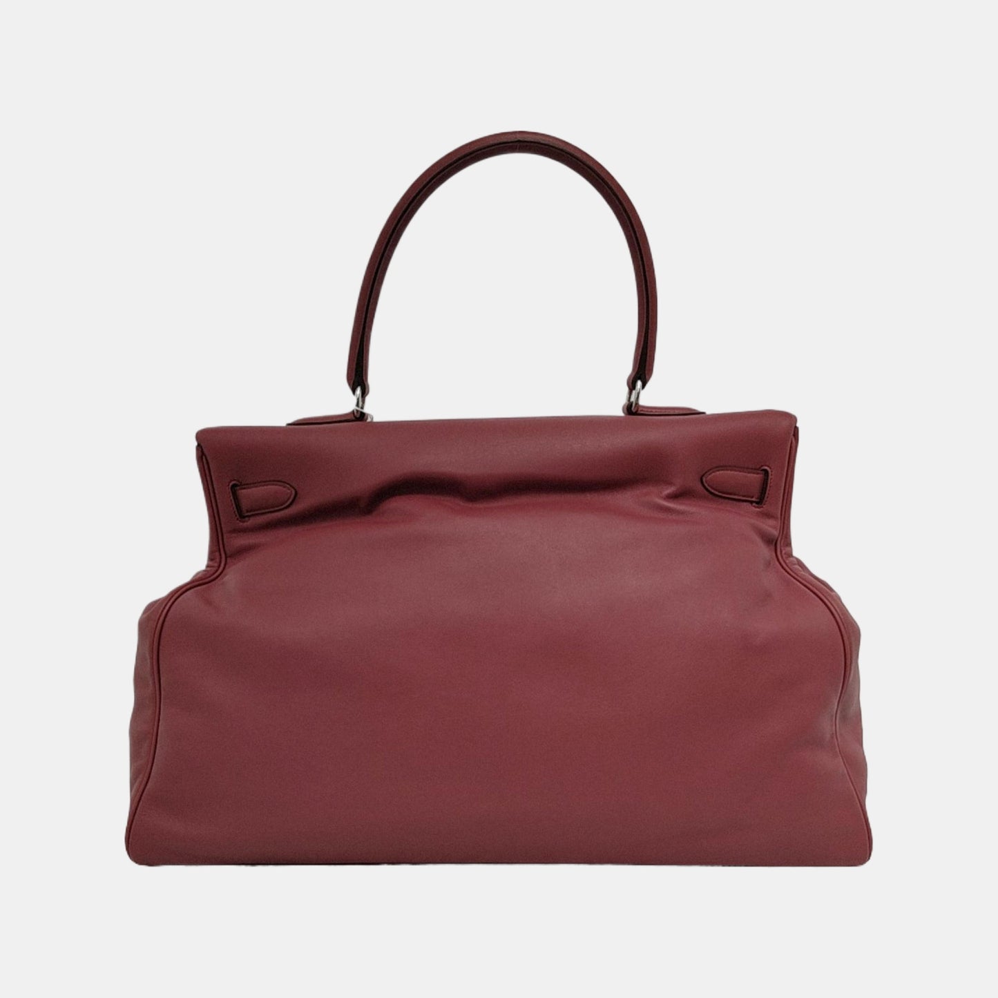 Hermès Kelly 50 Retourne Pink 0D Rose Mexico 4B Swift Leather Palladium Hardware 2011