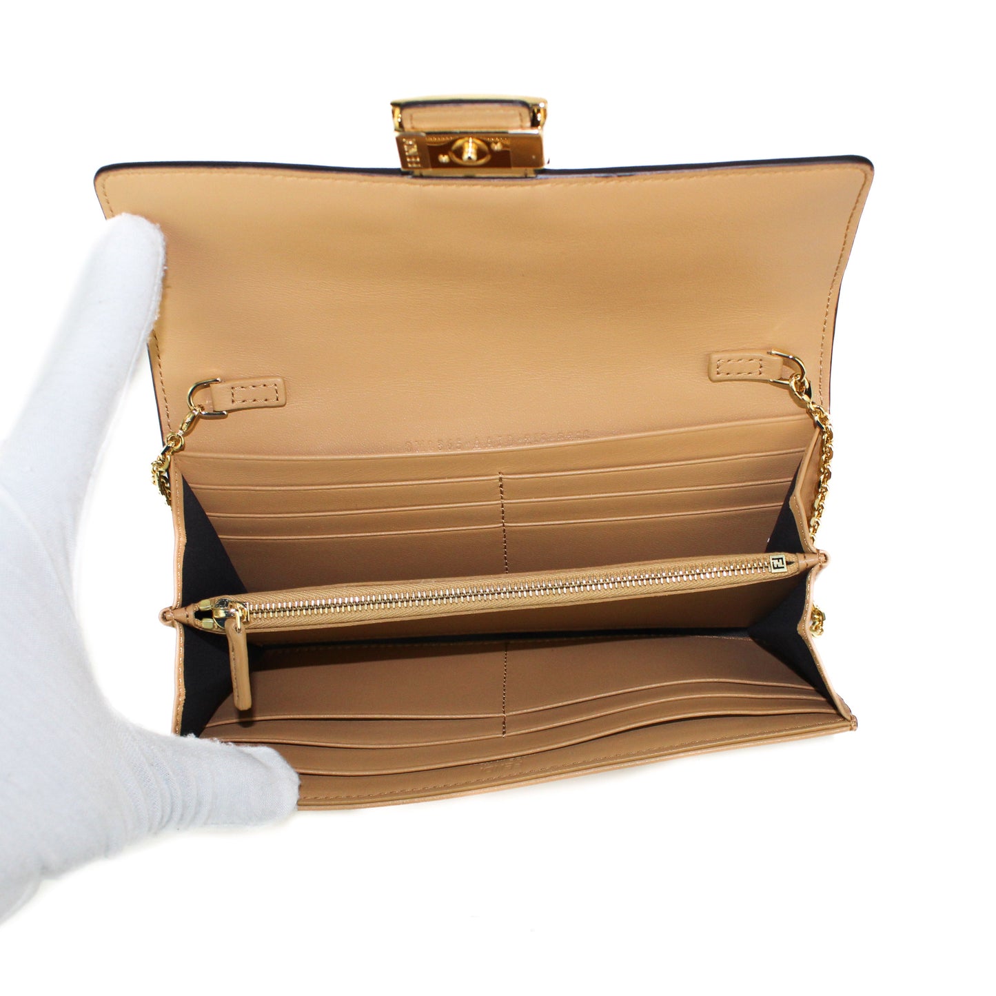 Fendi Continental Wallet on Chain
