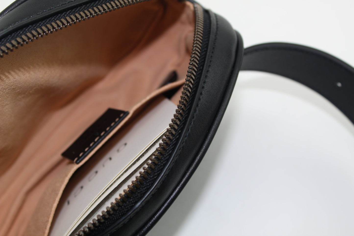 GG MARMONT MATELASSÉ LEATHER BELT BAG 85/34