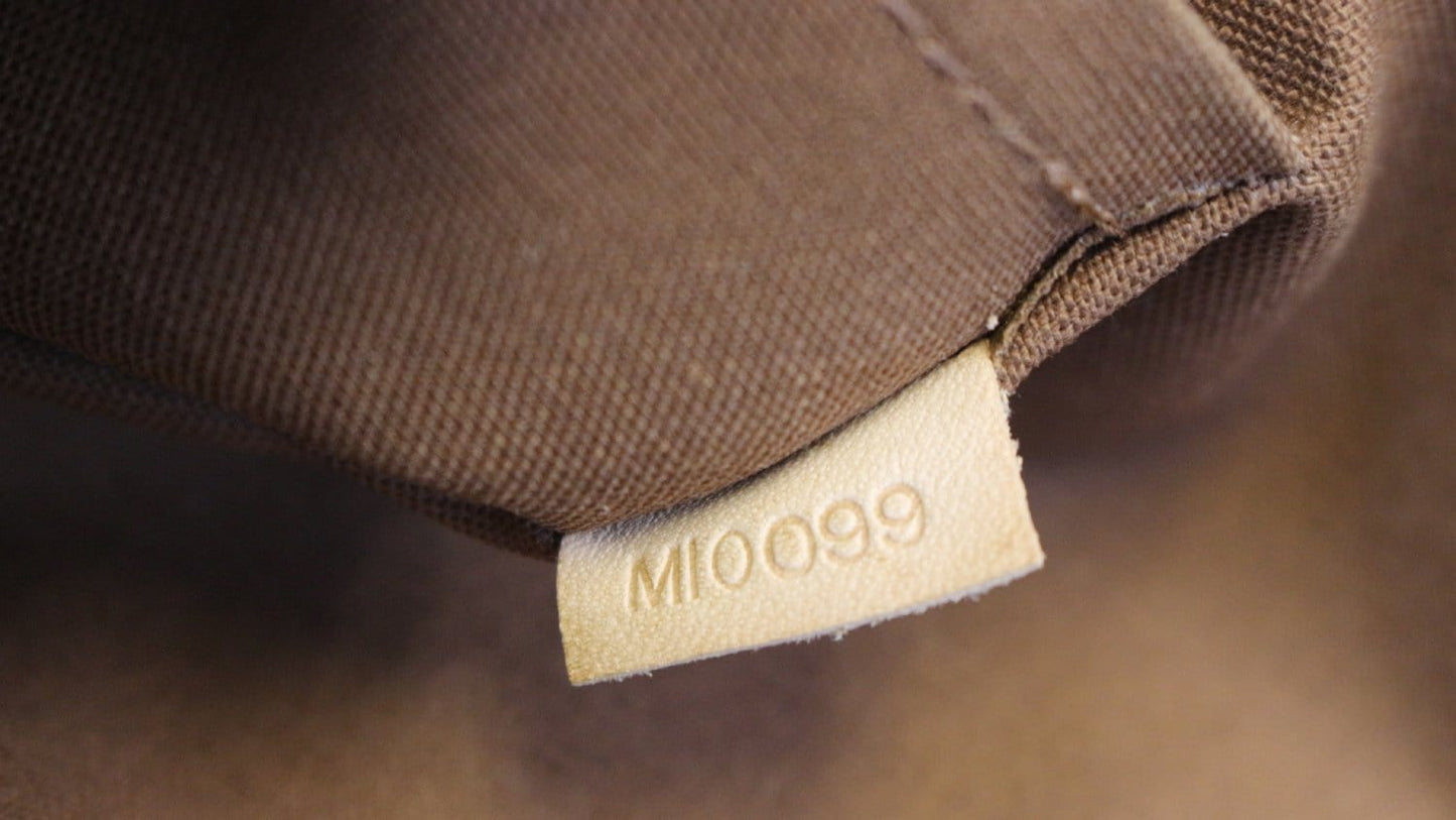 LOUIS VUITTON Monogram Canvas Palermo GM Tote Shoulder Bag