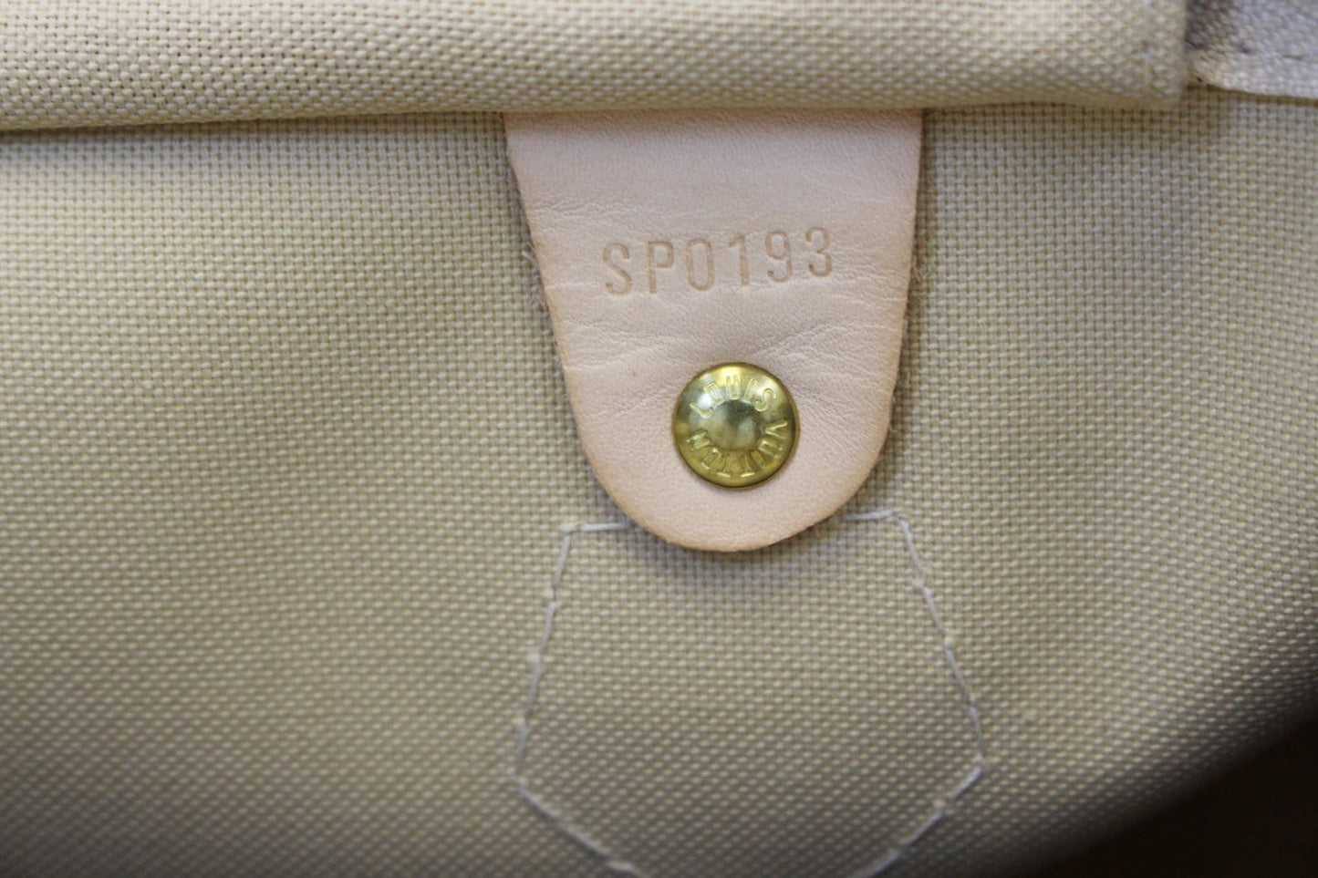 LOUIS VUITTON Speedy 30 Damier Azur Bandouliere Satchel Bag