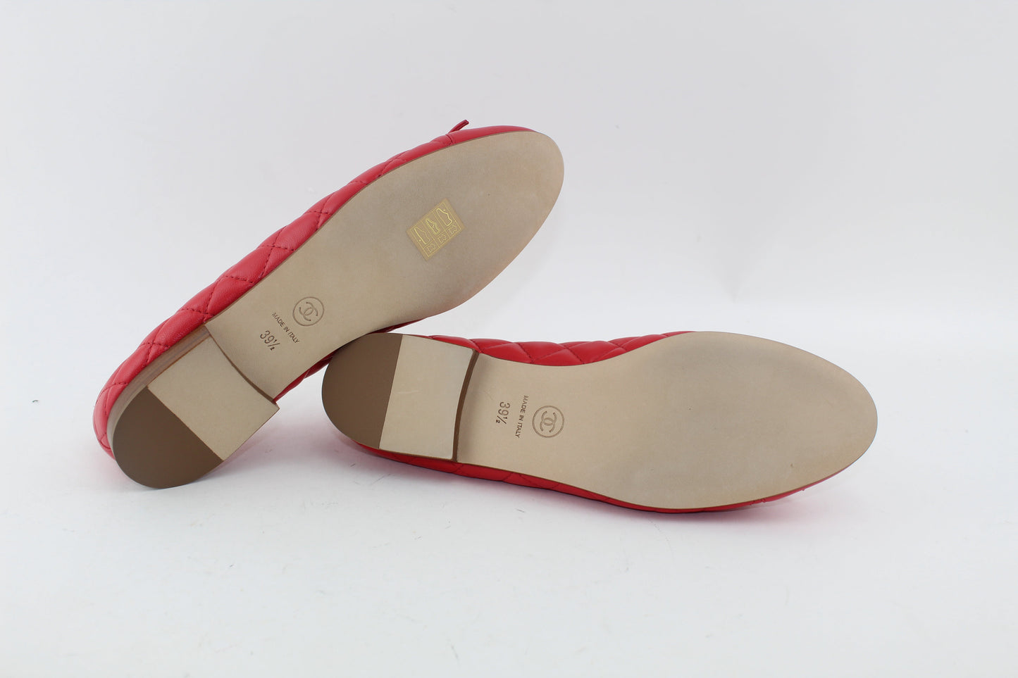 CHANEL BALLERINA FLATS SIZE 39.5