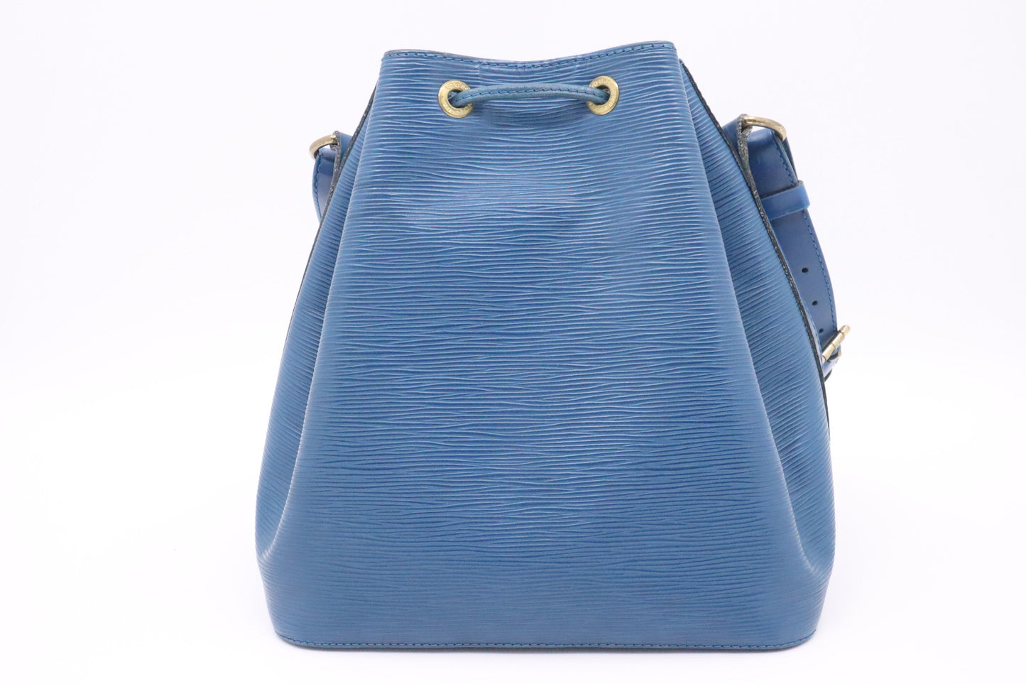 Louis Vuitton Petit Noe in Blue Epi Leather