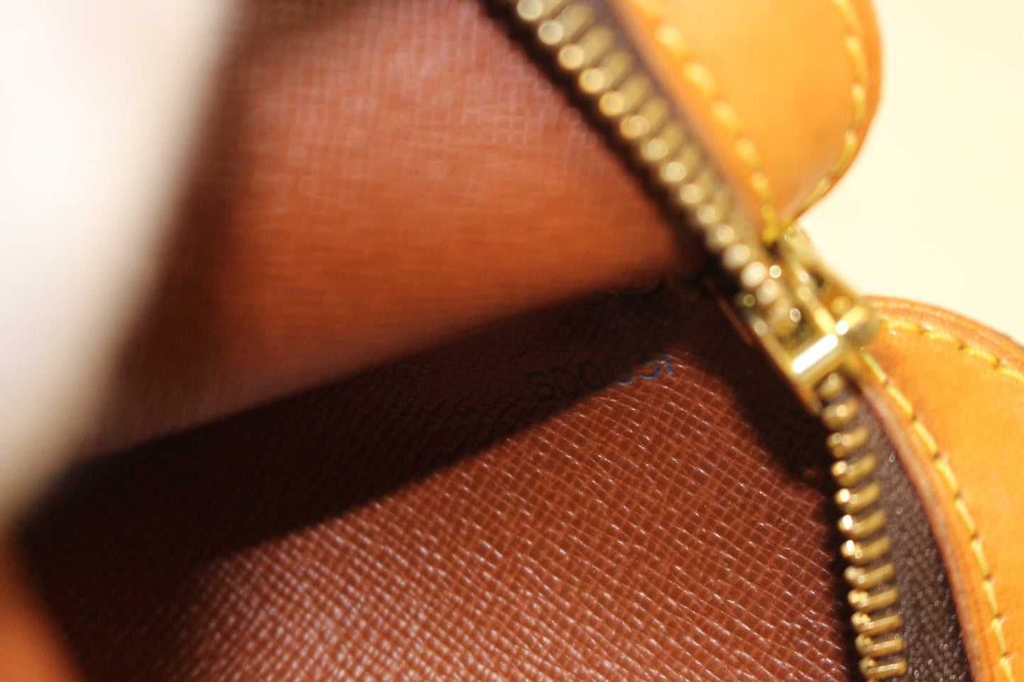 LOUIS VUITTON Monogram Canvas Drouot Brown Crossbody Bag