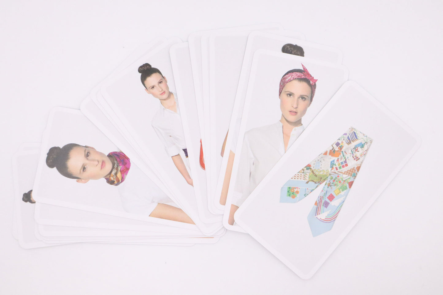 Hermes Scarf Knotting Cards
