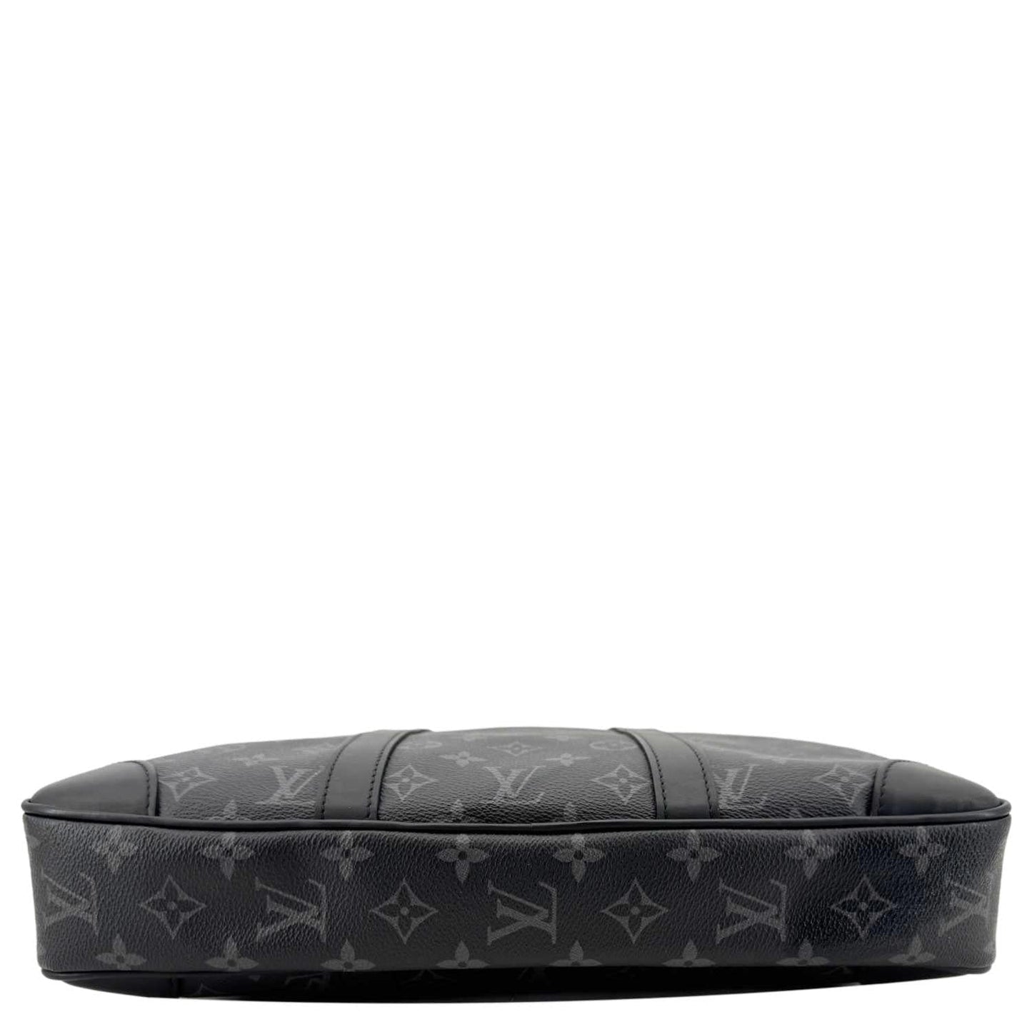 LOUIS VUITTON Porte Documents Voyage PM Monogram Eclipse Briefcase Bag Black