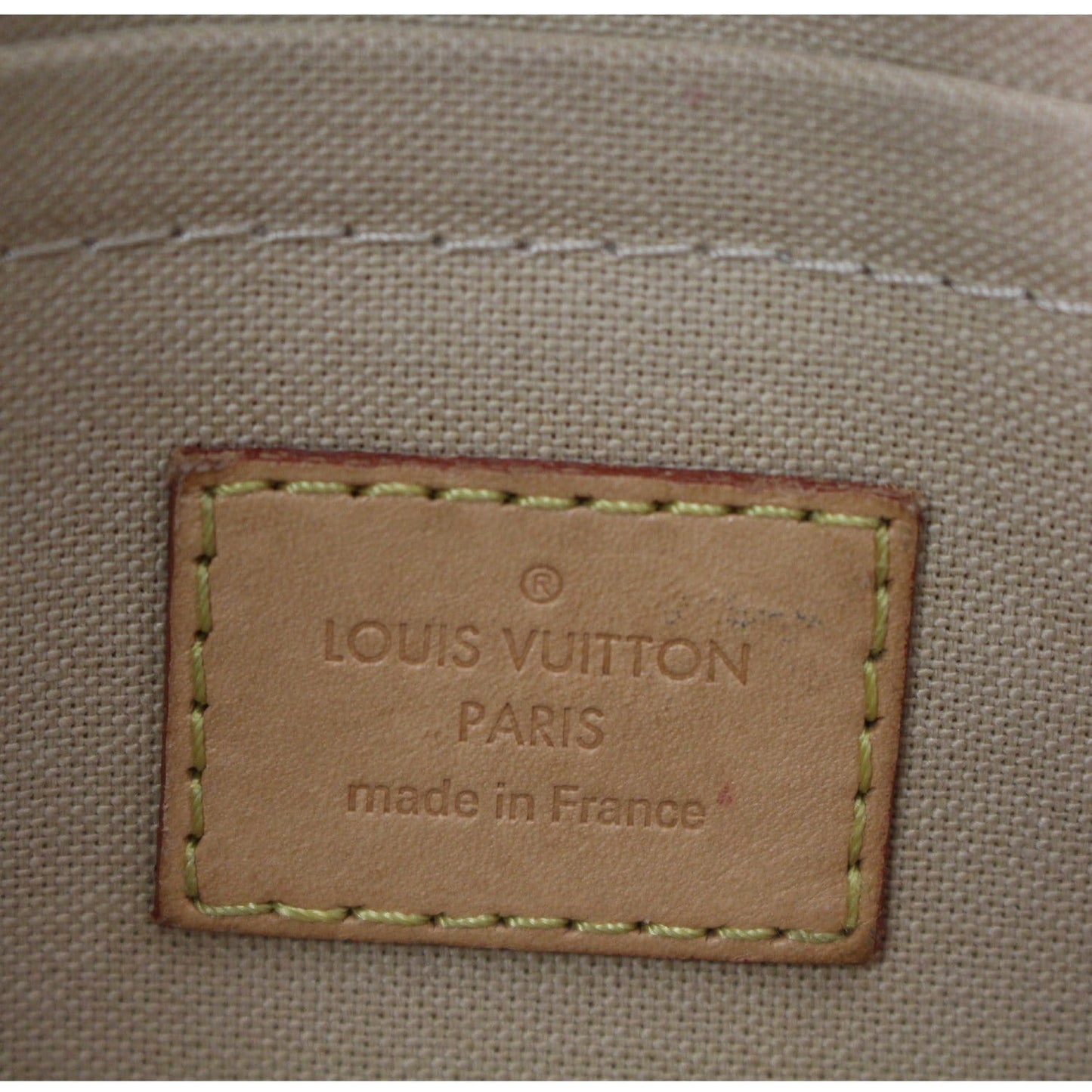 LOUIS VUITTON Favorite MM Damier Azur Crossbody Bag White