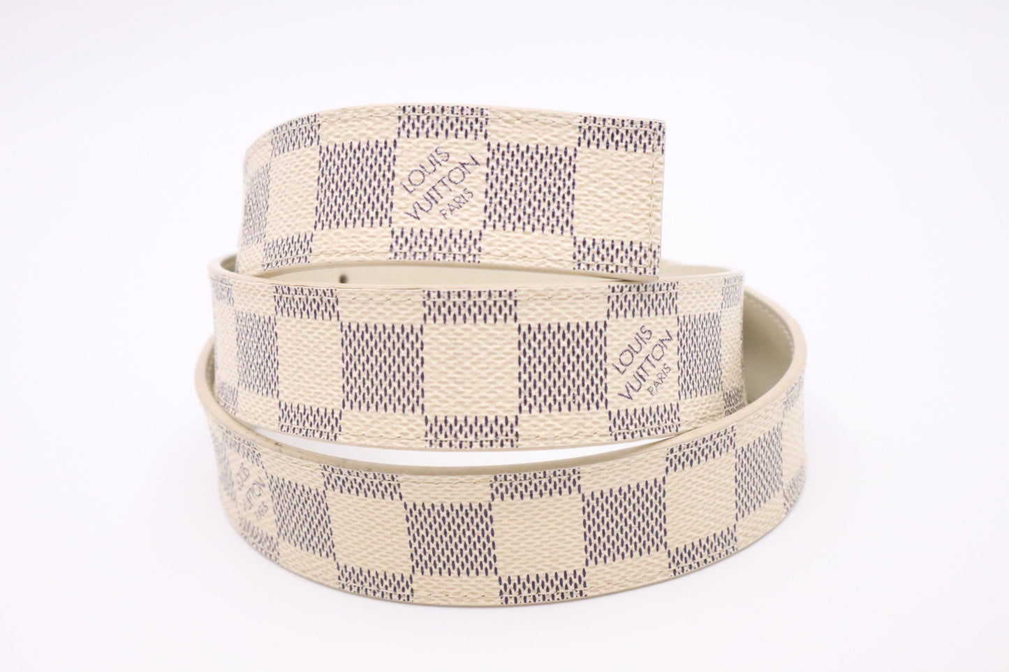 Louis Vuitton Belt in Damier Azur Canvas