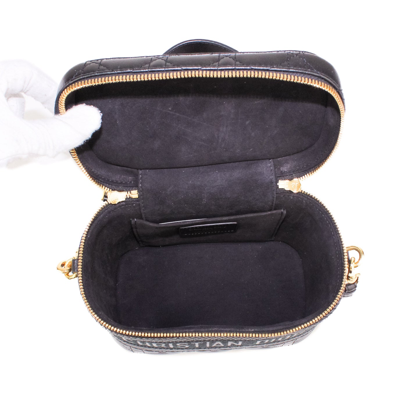 Dior Small Dior Travel Vanity Case in Black