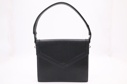 YSL Saint Laurent Shoulder Bag in Black Leather