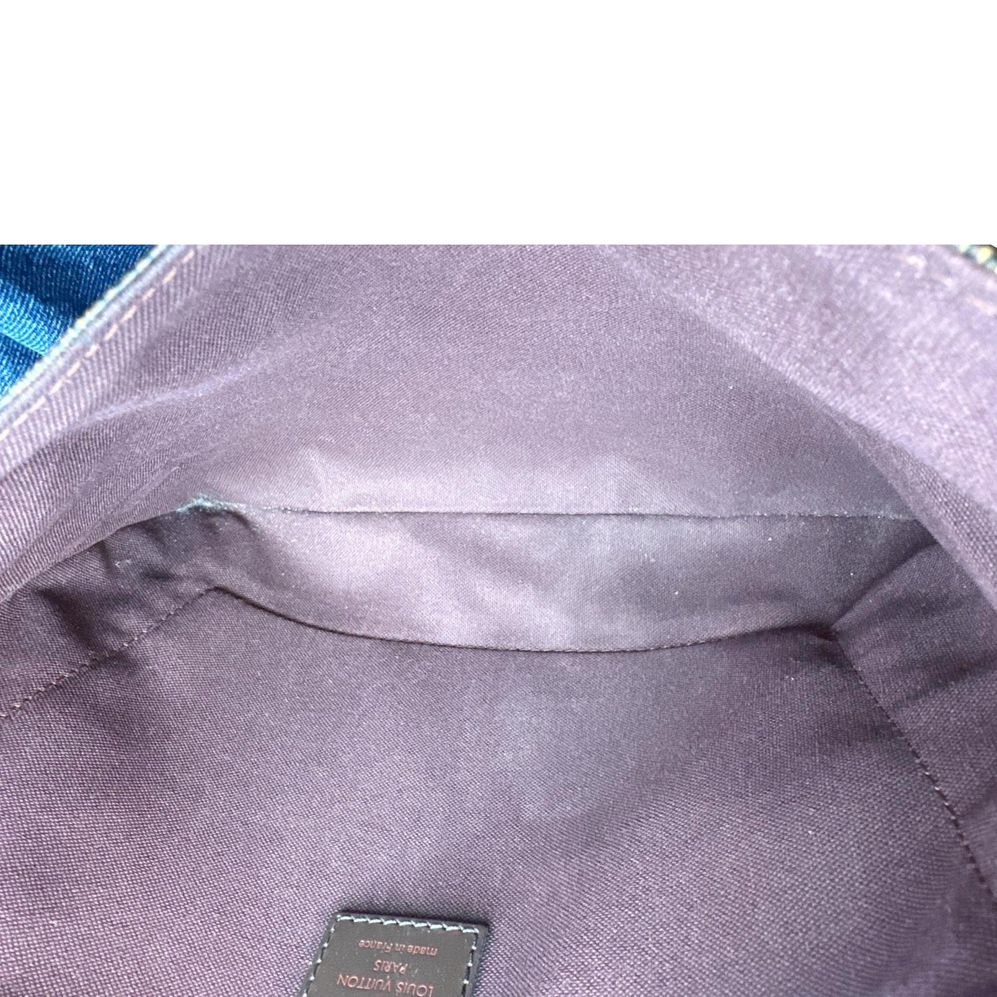 LOUIS VUITTON Hoxton GM Damier Ebene Crossbody Bag Brown