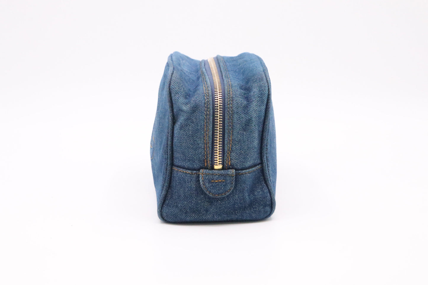 Chanel Pouch in Blue Denim