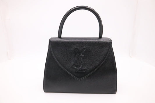 YSL Saint Laurent Handbag in Black Leather