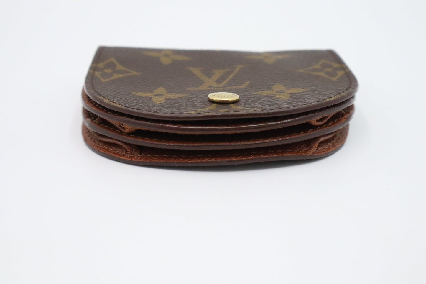 Louis Vuitton Porte Monnaie Gousset in Monogram Canvas