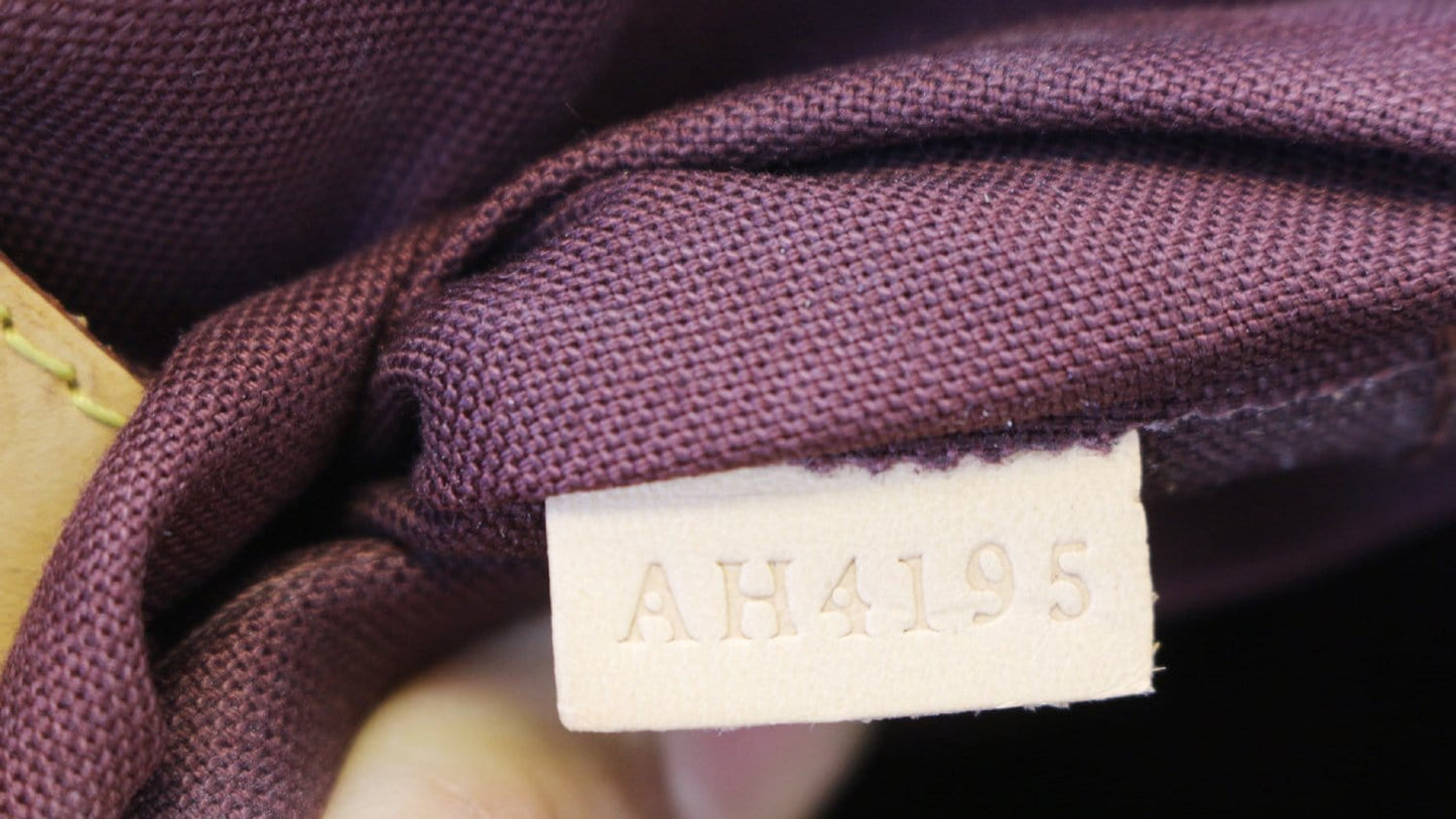LOUIS VUITTON Monogram Canvas Turenne MM 2 Way Shoulder Handbag
