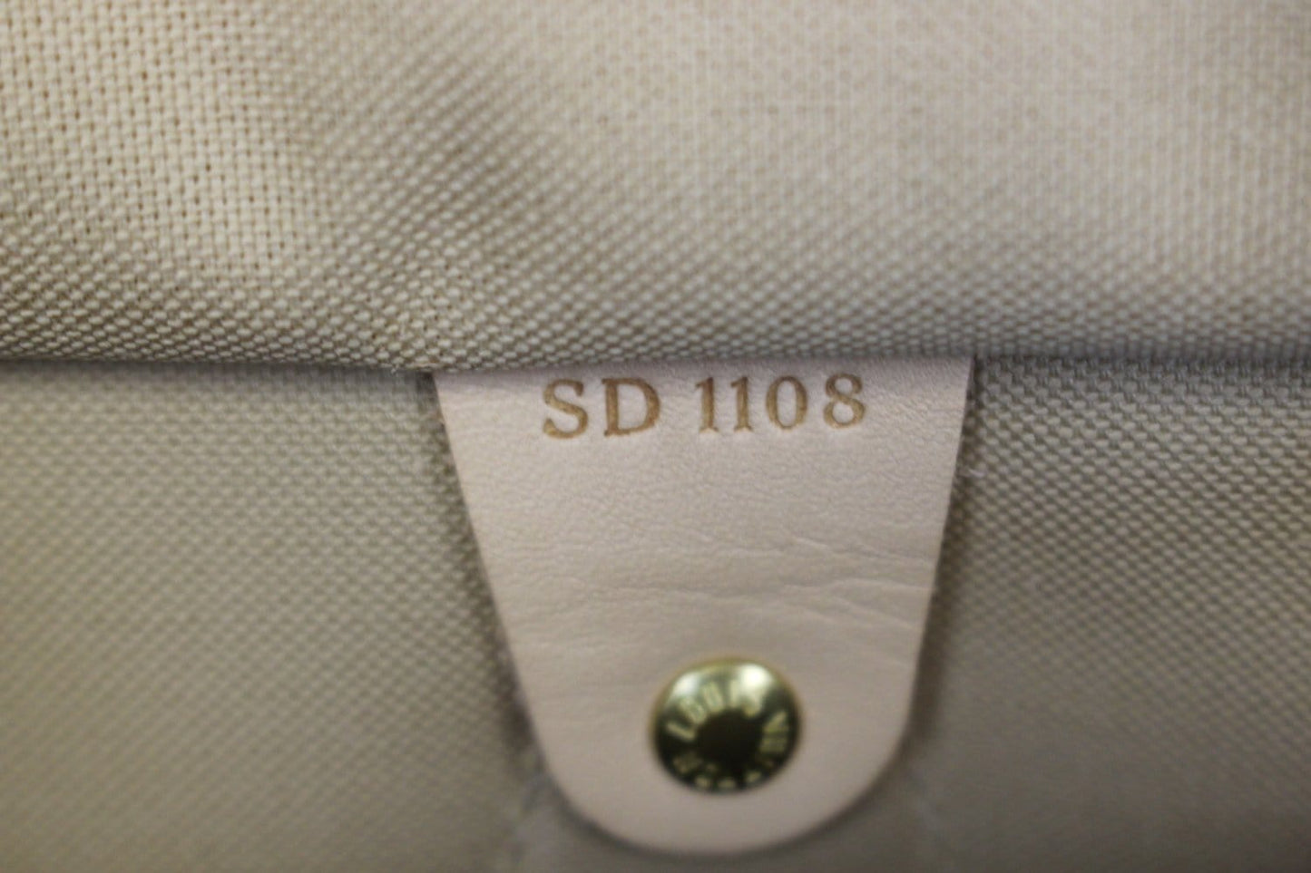 LOUIS VUITTON Speedy 30 Damier Azur Satchel Handbag