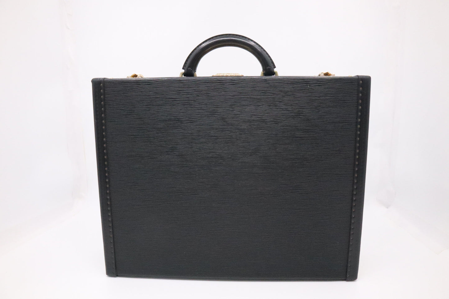 Louis Vuitton President Briefcase in Black Epi Leather