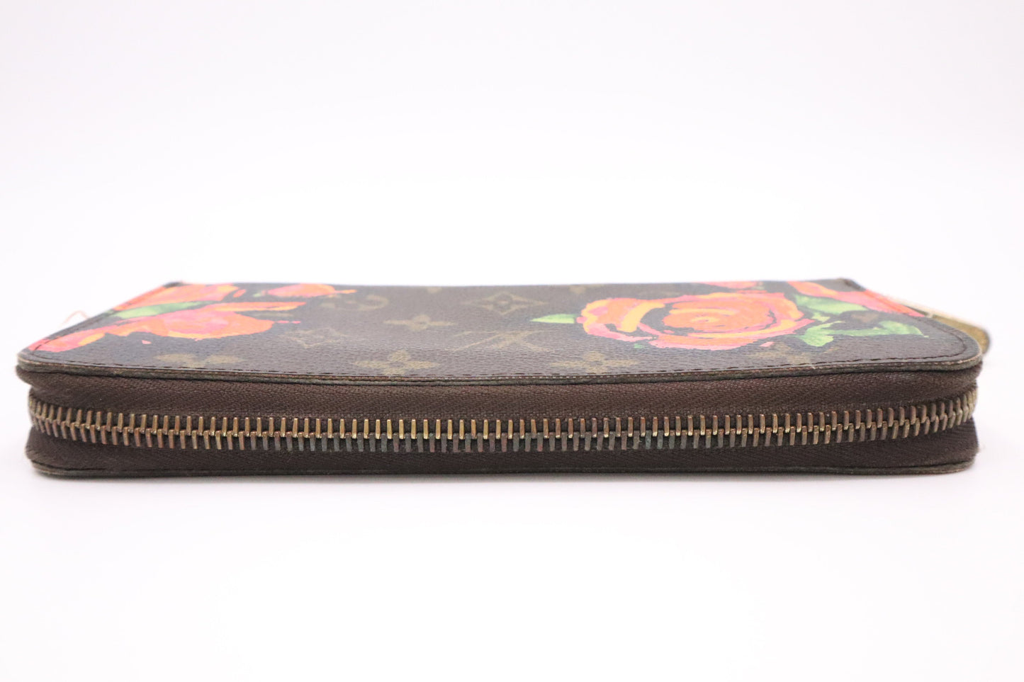 Louis Vuitton x Stephen Sprouse Zippy Long Wallet in Roses Monogram Canvas