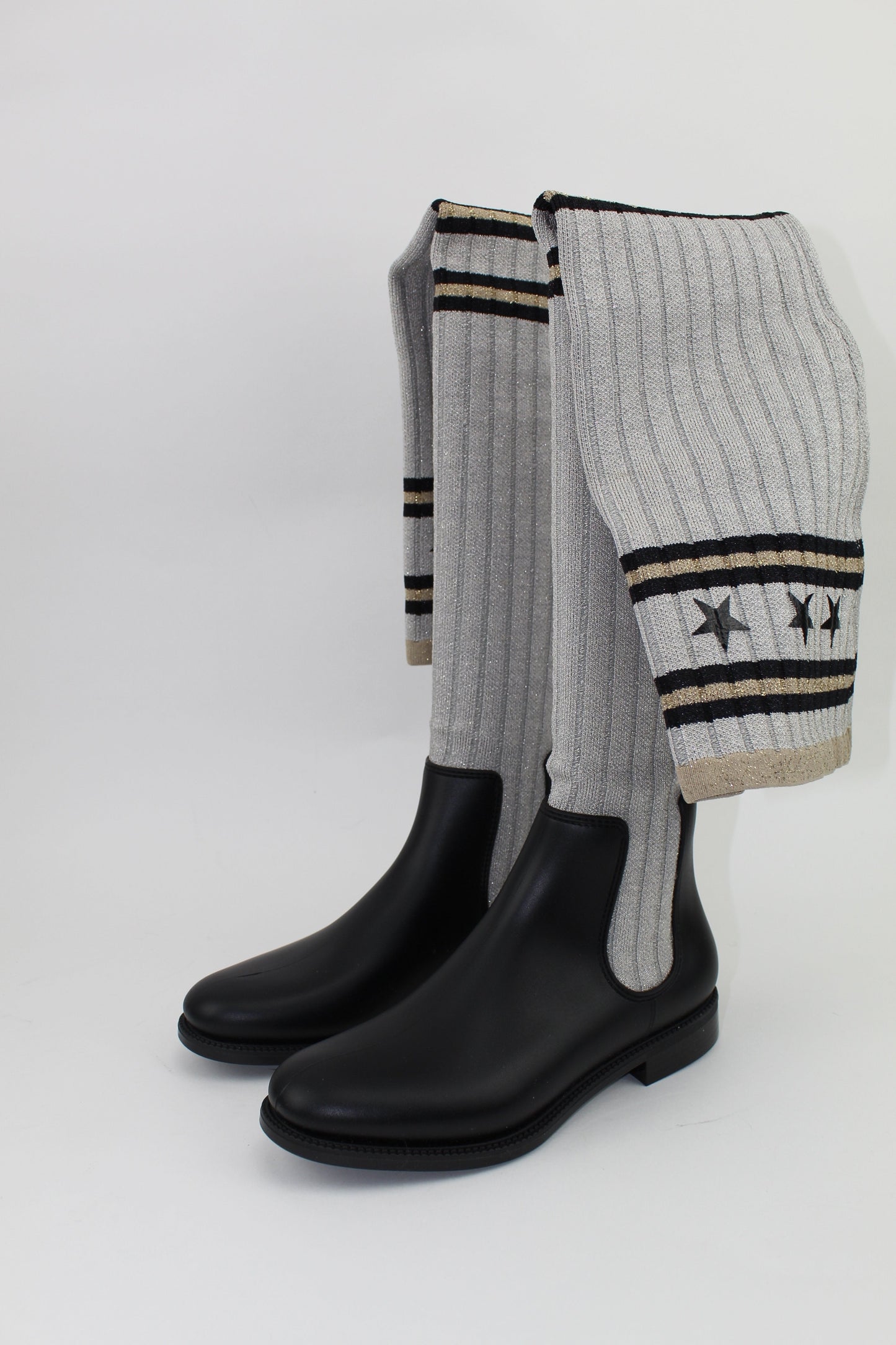 GIVENCHY STORM OVER THE KNEE RAIN BOOT