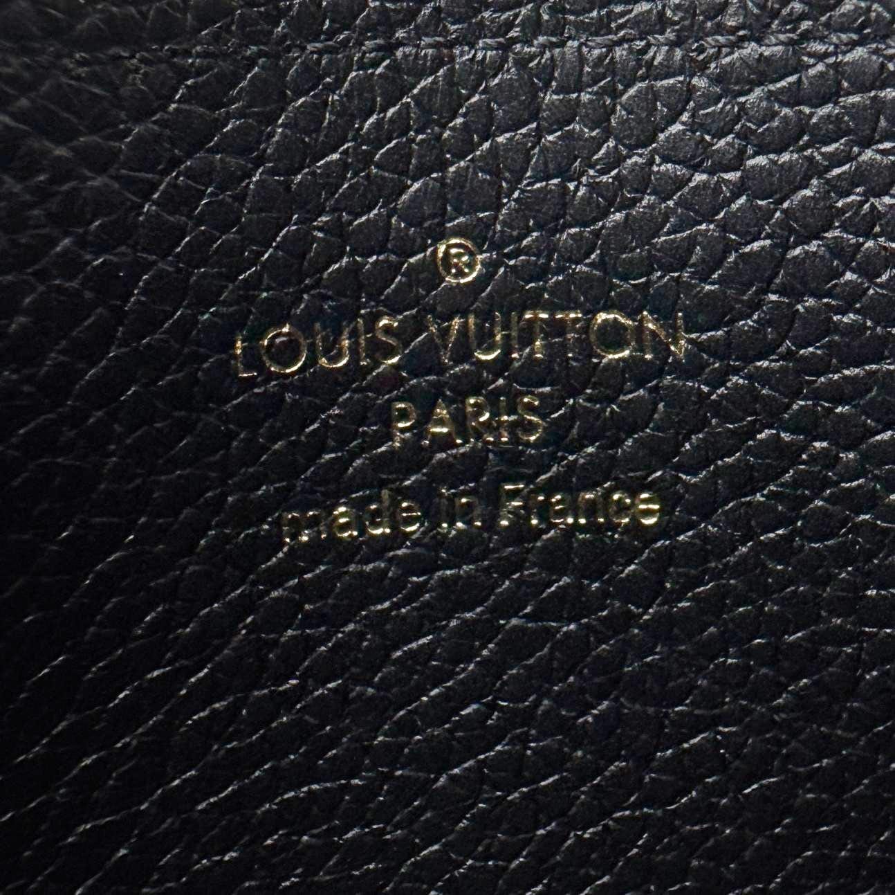 LOUIS VUITTON Monogram Empreinte Leather Card Holder Bicolor