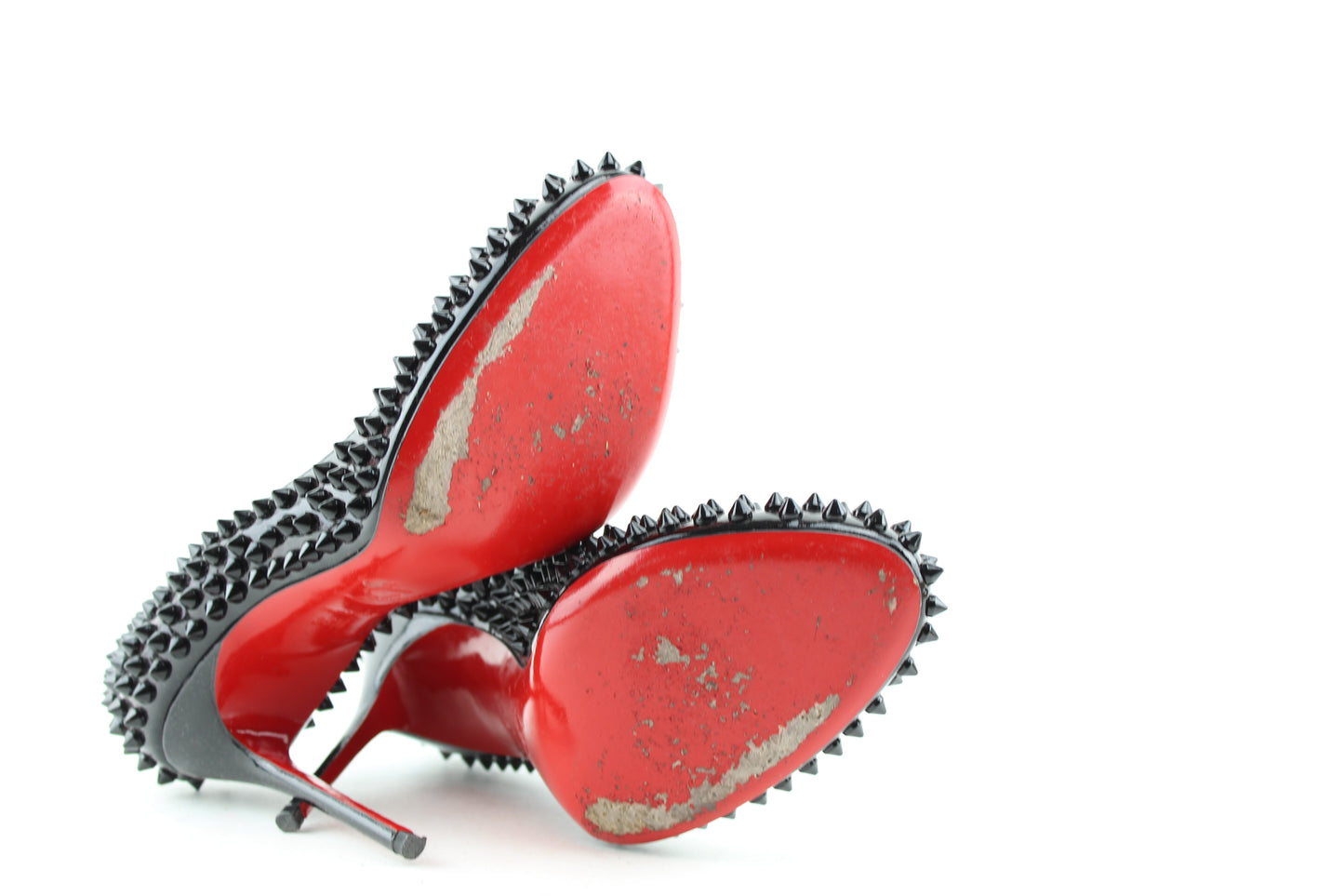 CHRISTIAN LOUBOUTIN FIFI SPIKES 100 mm size 38.5