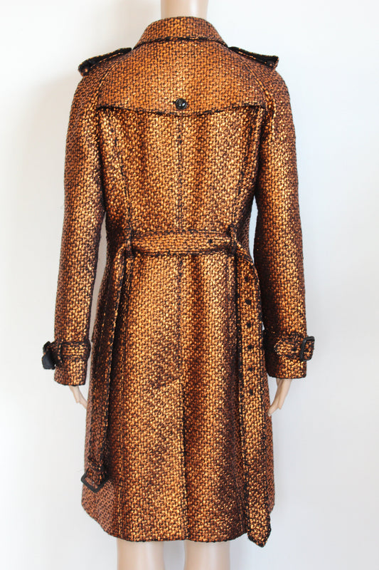 Burberry Metallic Wool Coat (Very Rare)