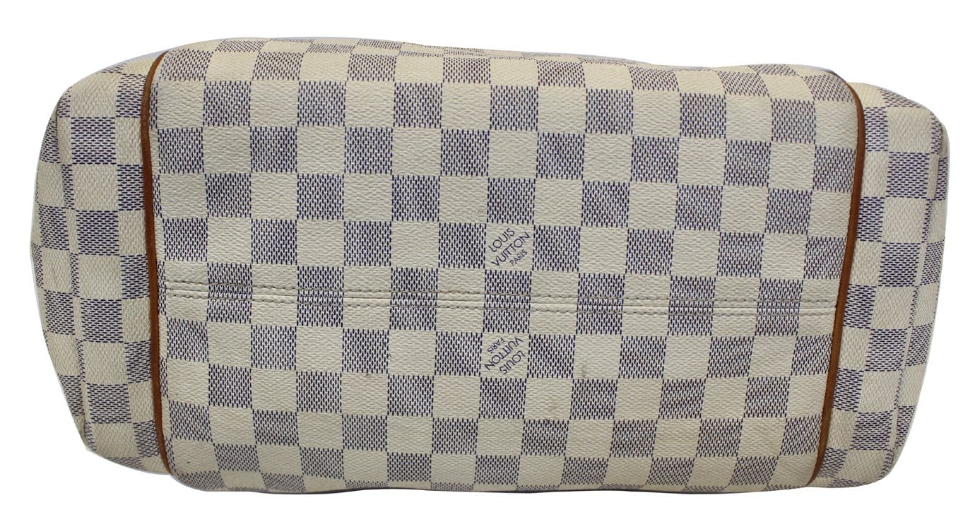 LOUIS VUITTON Damier Azur Totally MM Shoulder Handbag