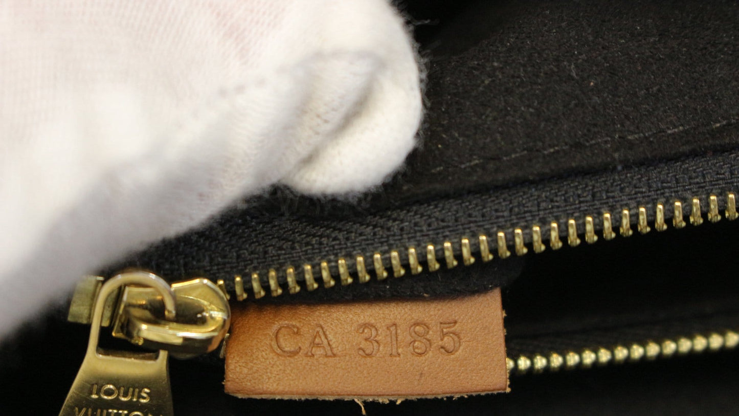 LOUIS VUITTON Monogram Canvas Pallas Chain Crossbody Bag