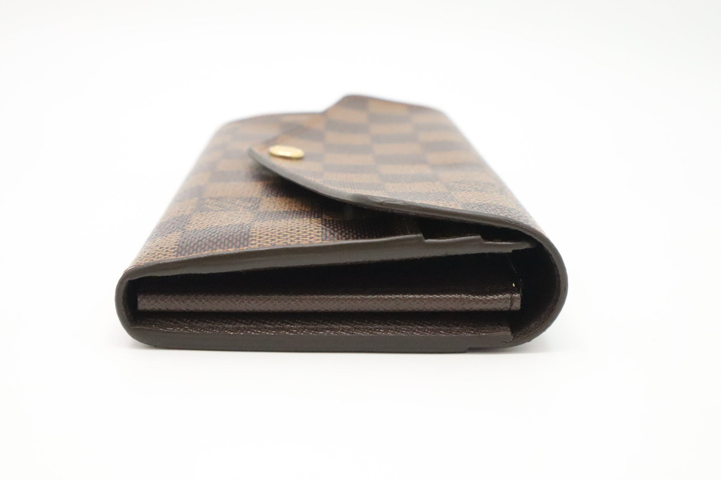 Louis Vuitton Sarah Wallet in Damier Ebene Canvas