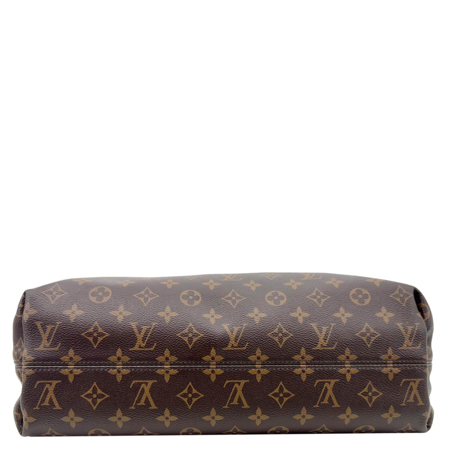 LOUIS VUITTON Graceful MM Monogram Canvas Shoulder Bag Brown