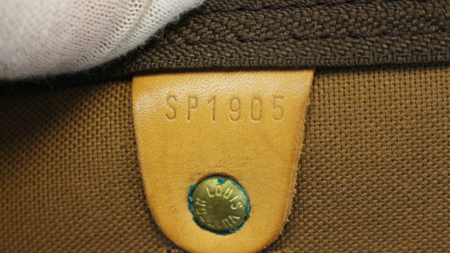 LOUIS VUITTON Monogram Canvas Brown Keepall 60 Travel Bag - Sale