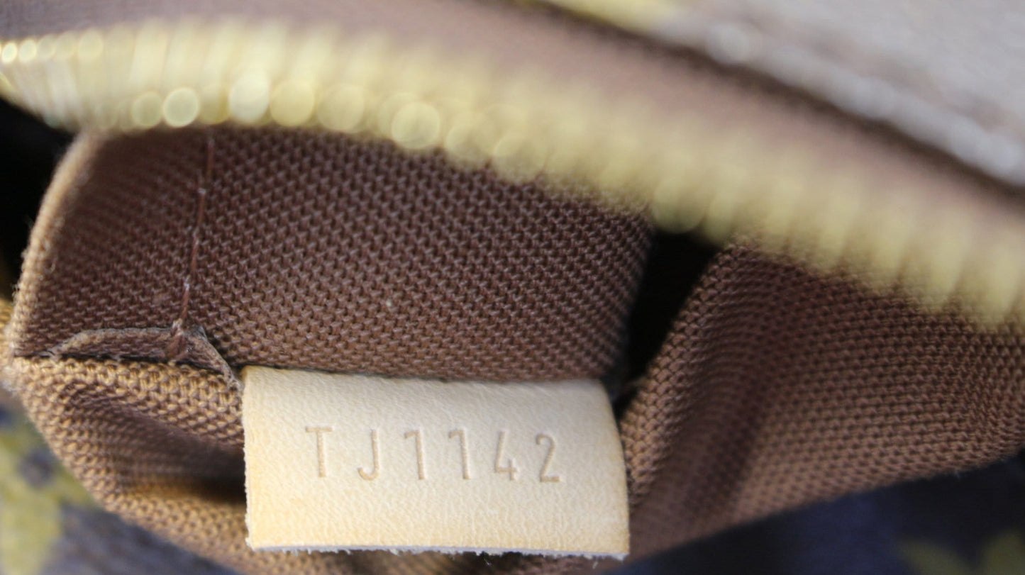 LOUIS VUITTON Monogram Canvas Sully MM Shoulder Bag