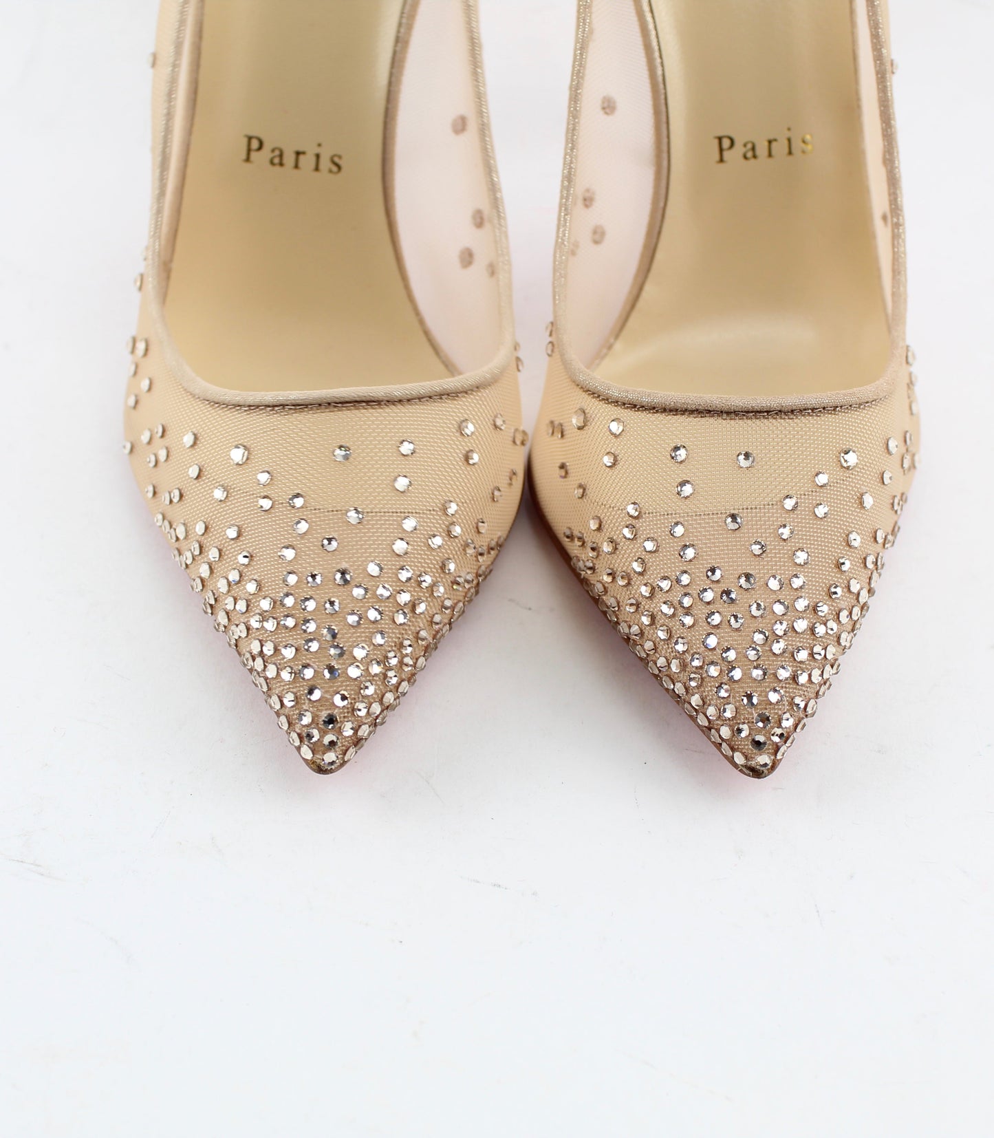 CHRISTIAN LOUBOUTIN FOLLIES STRASS 100mm
