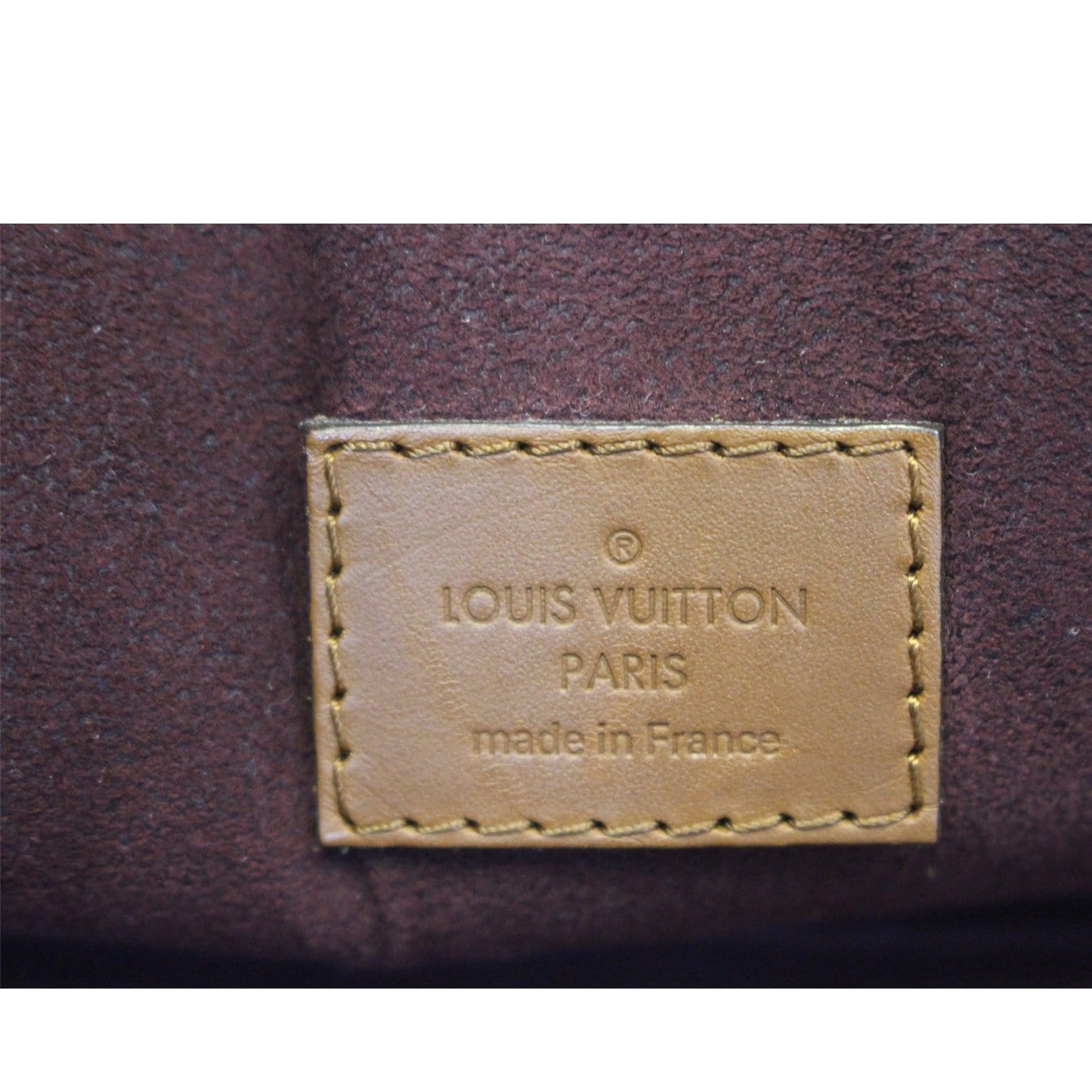 LOUIS VUITTON Belmont Damier Ebene Shoulder Handbag